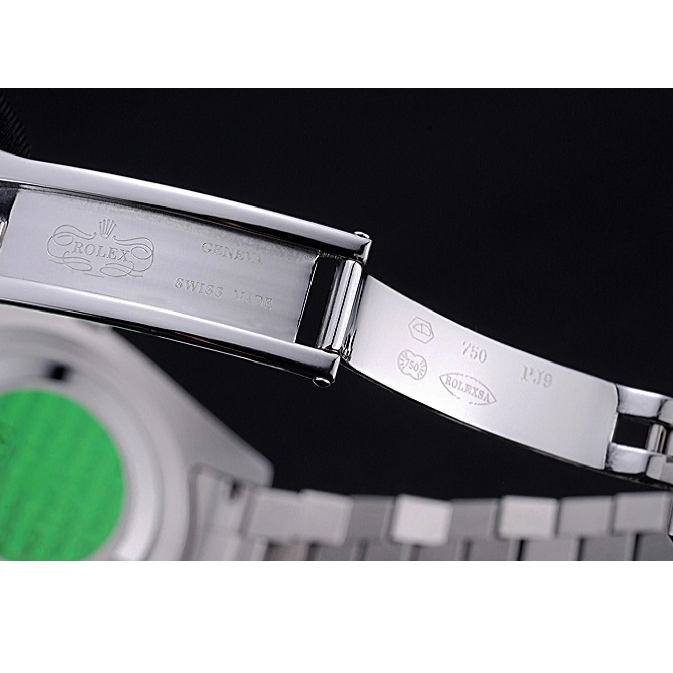 Aaa fake watches Rolex Steel White Bracelet Stainless 622547 Day-Date Dial 0821